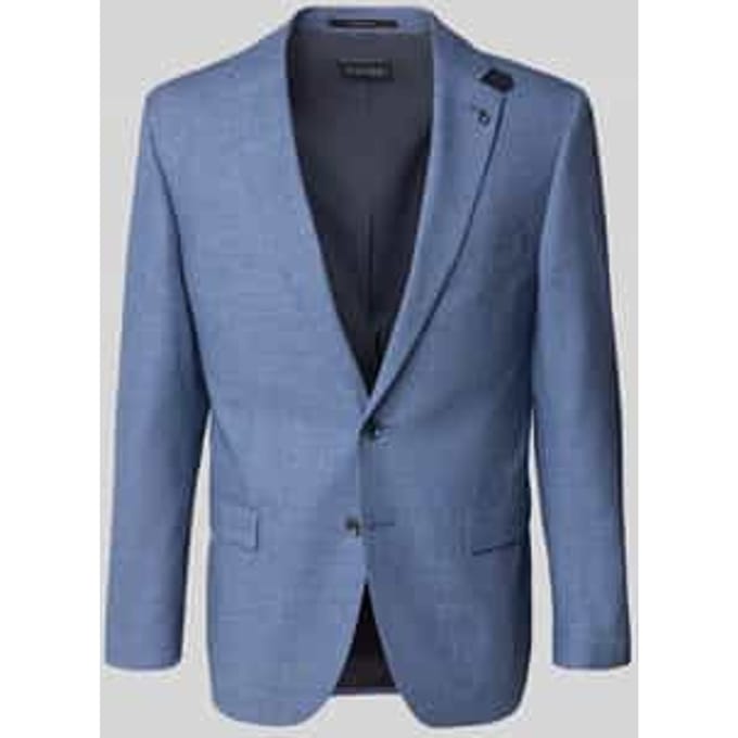 modern fit 2-knoopcolbert met klepzakken model 'Ezzo'