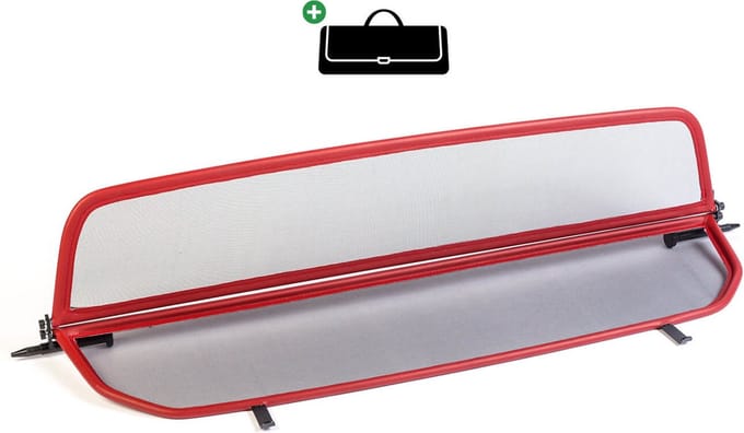 Windscherm Lexus SC 430 | 2006-2013 | incl. luxe opbergtas | Rood