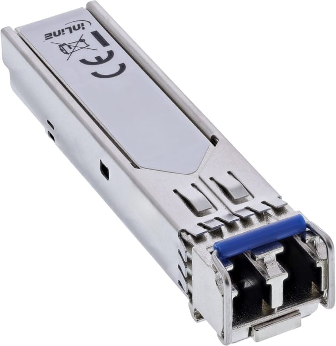 InLine® SFP+ module glasvezel 1310nm singlemode met LC-aansluitingen, 10km