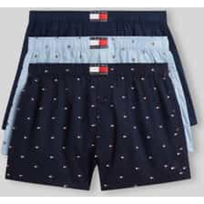Boxershorts met logodetail in set van 3