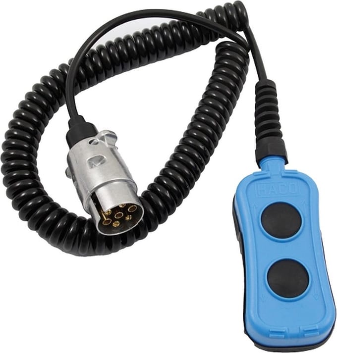 Handbediening laadklep universeel compleet 2 knops