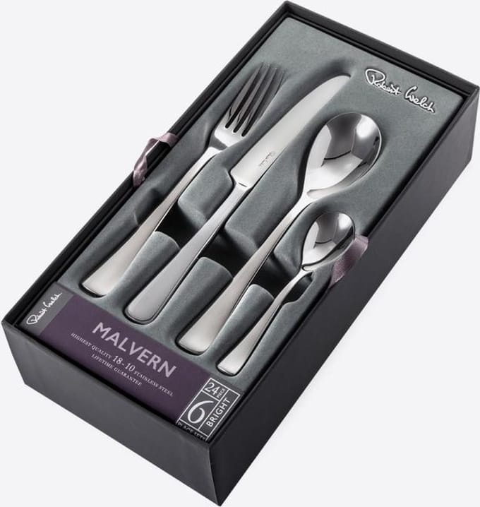Robert Welch Malvern 24-delige bestekset uit rvs