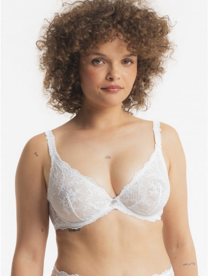 Louisa Bracq Victoria Triangel BH Blanc Wit 75 D