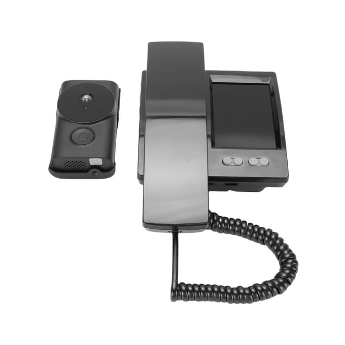 3.5 Inch IPS Scherm Draadloze Deurbel met Camera Video Deurtelefoonsysteem Deurtelefoon Telefoonstijl