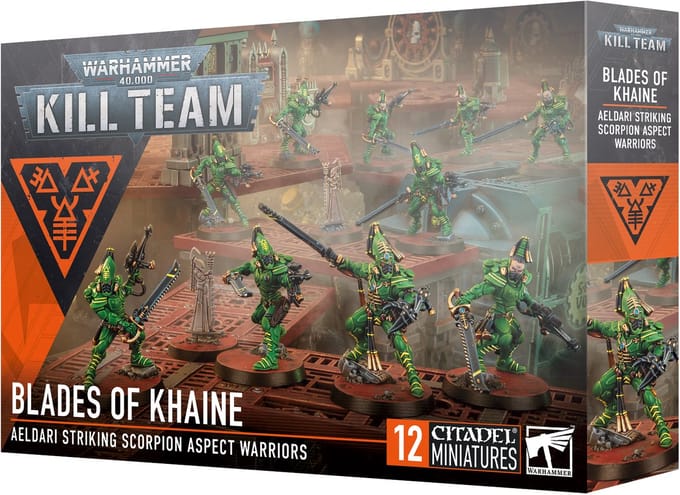 Beeldje Games Workshop Warhammer 40k - Kill Team : Les Lames de Khaine (2024) (x12)