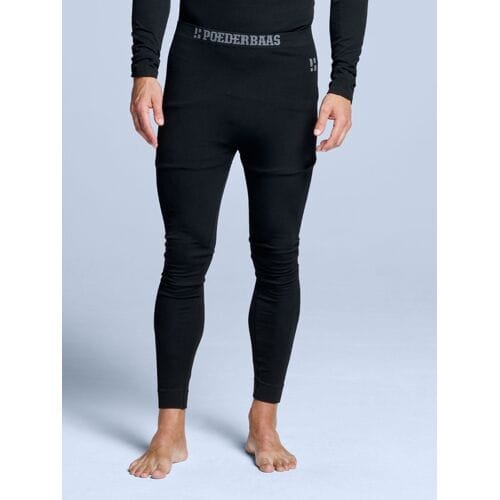 Poederbaas Baselayer Thermobroek Heren - Maat M