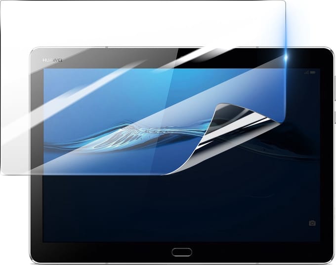 3mk, Geschikt voor Huawei MediaPad M3 Lite 10, Schokbestendige Hydrogel Screenprotector, Transparant