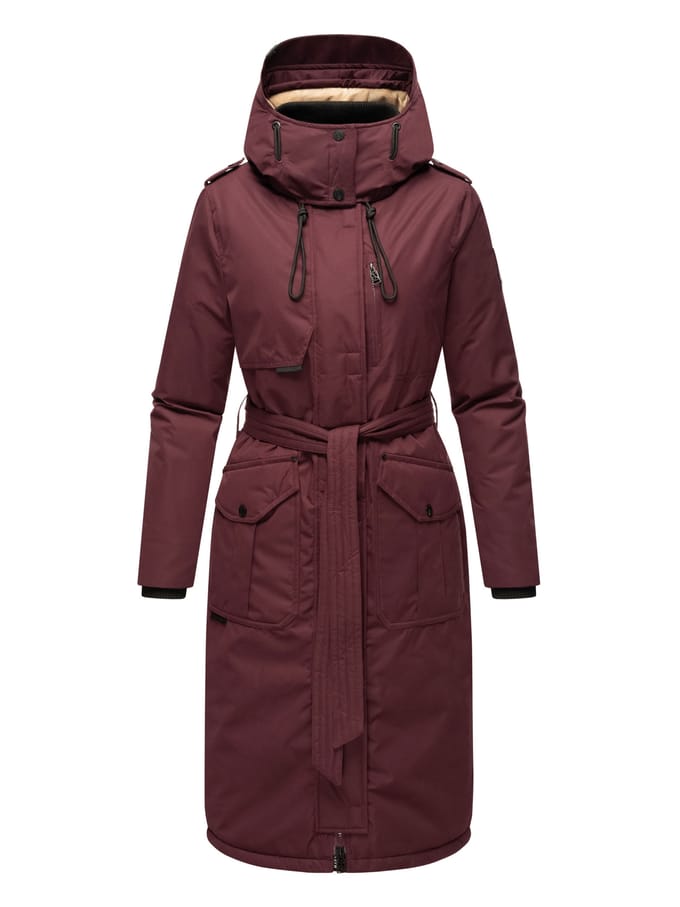 Navahoo dames winterjas Hokulanii – Lang & Licht Gewatteerd