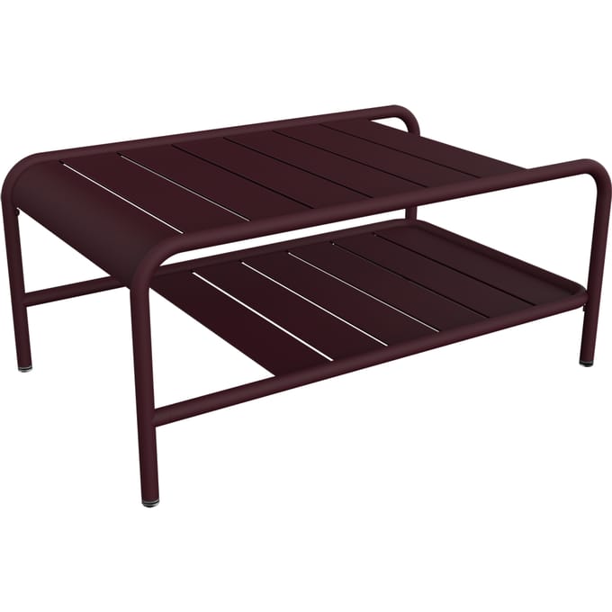 Fermob Lage tafel Luxembourg 90 x 55 cm - B9 zwarte kers
