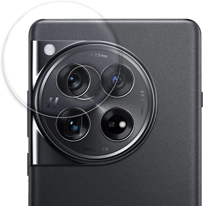 Rosso Camera Lens Protector Geschikt voor OnePlus 12 | Camera Bescherming | Case Friendly | Ultra Dun Glas | Transparant