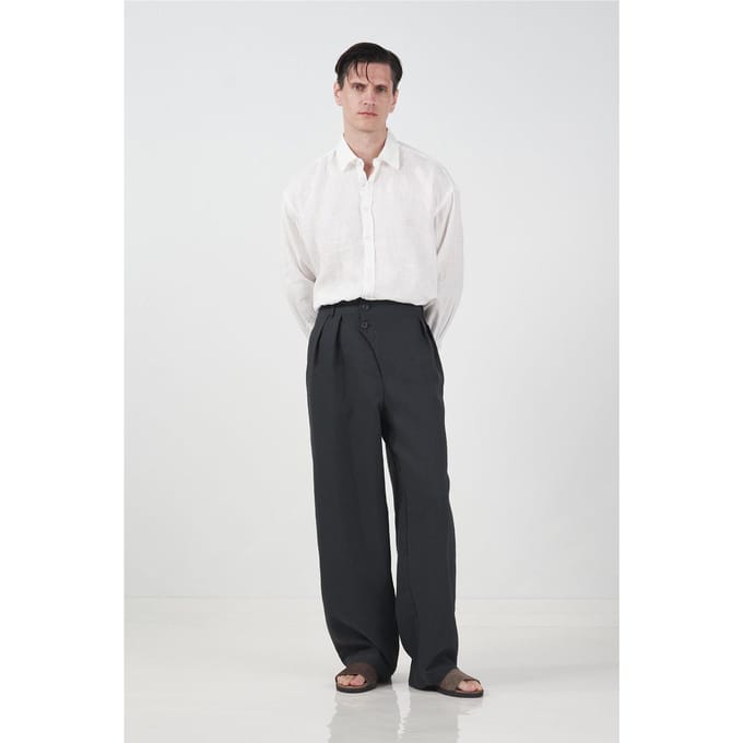 Hoge Taille Rechte Pantalon