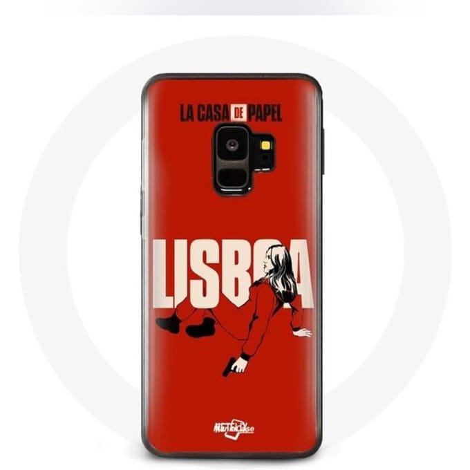 Coque pour Samsung Galaxy S9 La casa de papel Lisboa dessin
