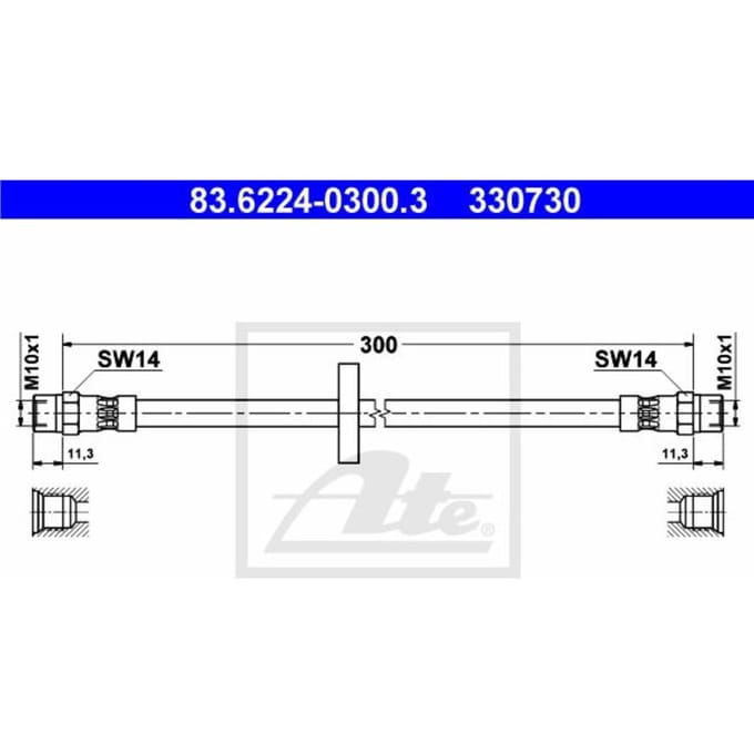 Remleiding ATE 83.6224-0300.3