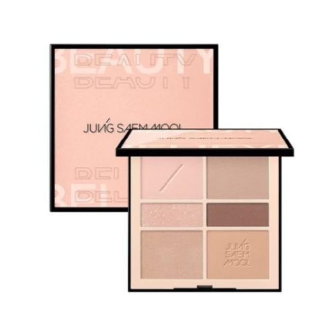 JUNGSAEMMOOL Artist Oogschaduw Palette (2 kleuren) Soft Nude beige