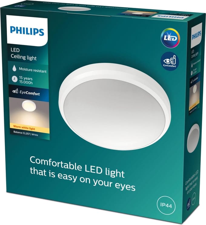 Philips BALANCE CL257 EC RD 6W 27K W HV IP44 06