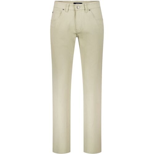 Gardeur Broek Bill Lightweight Comfort Stretch Cool Touch Summer Structure Donker Beige / male