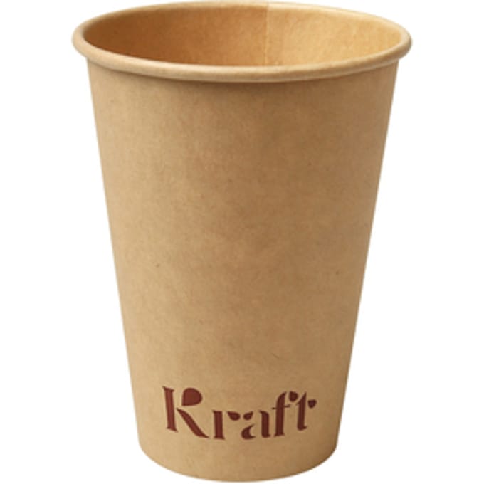 Beker kraft IEZZY 180ml 50 stuks bruin