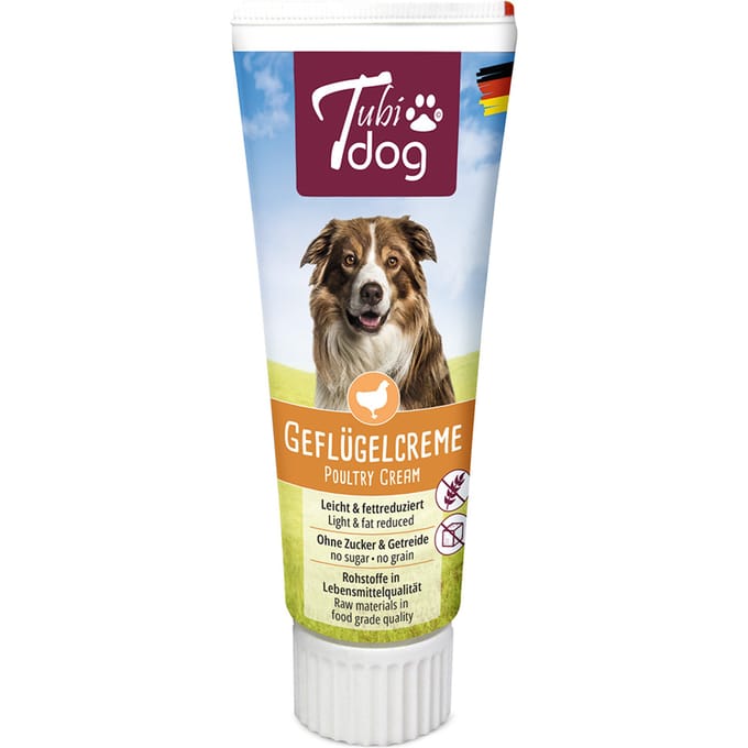 Tubidog gevogeltecrème - Voordeelpakket: 6 x 75 g