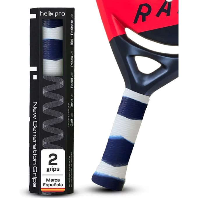Helix Pro Padelgrip Azul/Blanco - 30