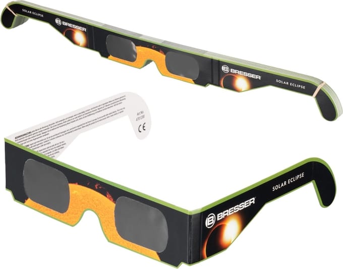 Bresser Eclipsbril - 25 stuks - Zonsverduistering - Zonwaarnemingen - Veilig