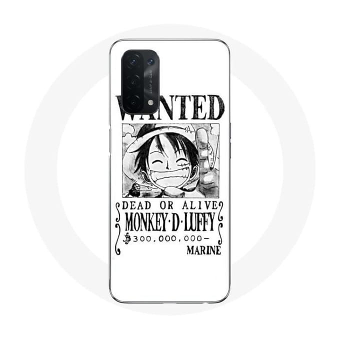 Coque pour Oppo A54 5G - One Piece - Manga - Souple - Blanche - Protection blanc