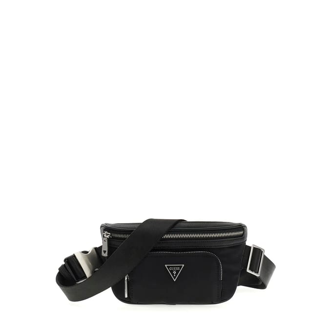 GUESS gordeltas Milano Bumbag Black zwart
