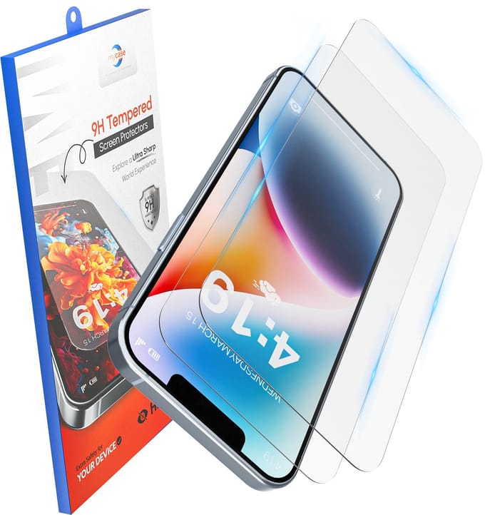 iTech Gehard Glas Screenprotector geschikt voor iPhone 14