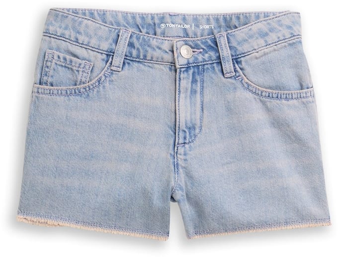 Tom Tailor - Jeansshort - Maat 152 - Tinted Blue Denim