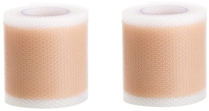 Siliconen Littekenbladen - 2 Rollen Huidkleurige Littekentape voor Littekenbehandeling S