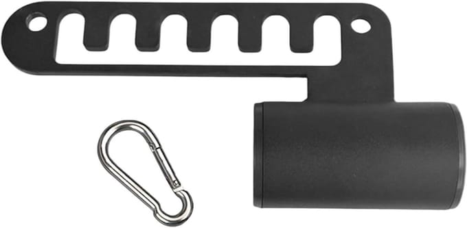 Squat Machine Attack - Kabel Accessoire - Kracht Training - Verstelbare Training - 26 x 12.4 cm - Zwart