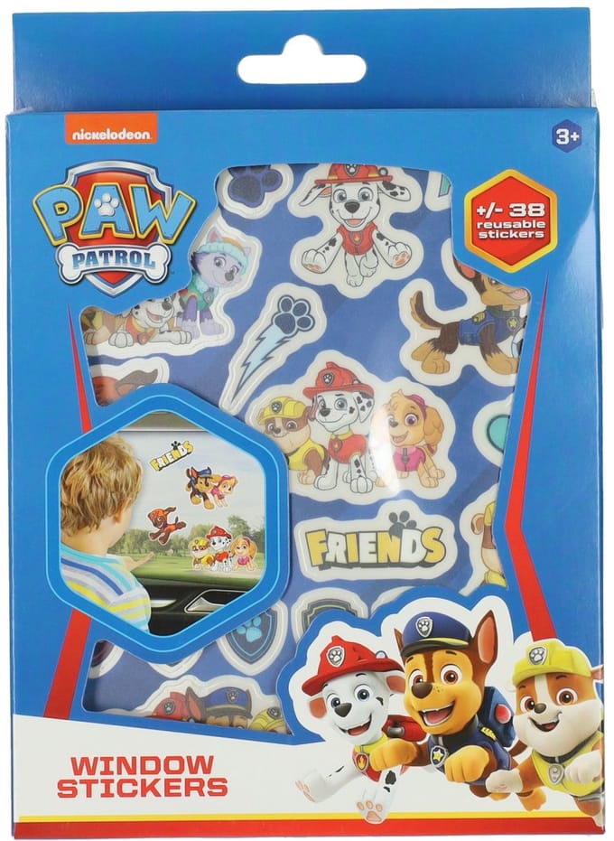 Raamstickers Herbruikbaar PAW Patrol