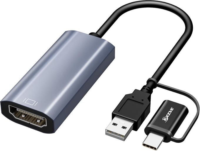 USB naar HDMI-adapter 1080p 60Hz - Geschikt voor Windows XP/7/8/10/11