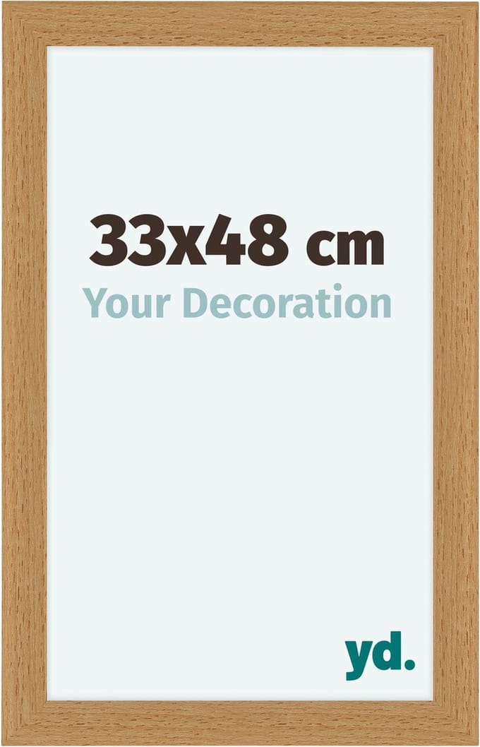 Your Decoration - Fotolijst 33x48 cm - MDF - Beuken - Como