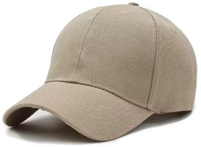 Scoby - Pet - Baseball Cap - Baseball Pet - 6 Panelen - Cotton Hat - Verstelbaar - Katoen - Kaki