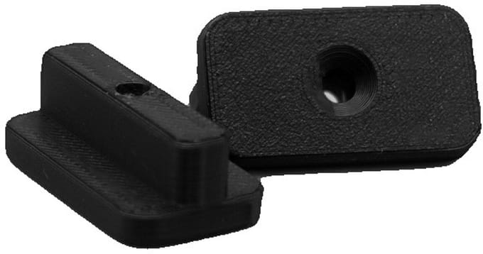 WPC/HKC Terrasplank Klemmen - Onzichtbare Bevestiging - Tough PLA (ABS Sterkte) - Eco-vriendelijk - 1000 Stuks