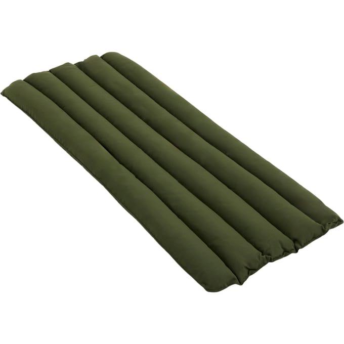 HAY Palissade Soft Gewatteerd kussen voor Lounge Chair High - olijf