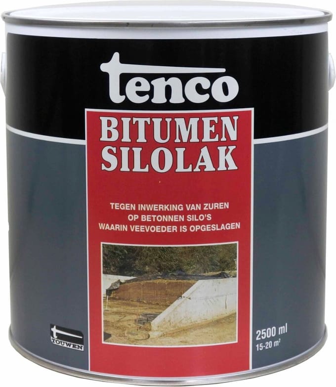 Tenco Bitumen Silolak - 2,5 l