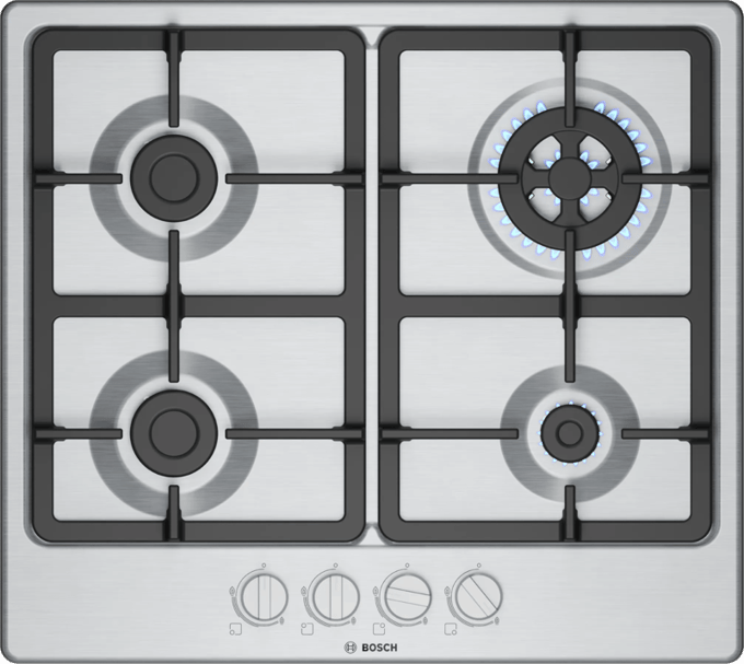 Bosch PGH6B5K90N - Serie 4 - Gaskookplaat - Inbouw - 60 cm