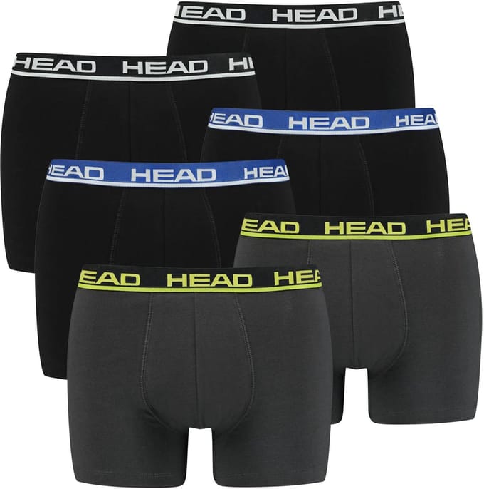 Head Boxershorts Basic Boxer 6P Set van 6
