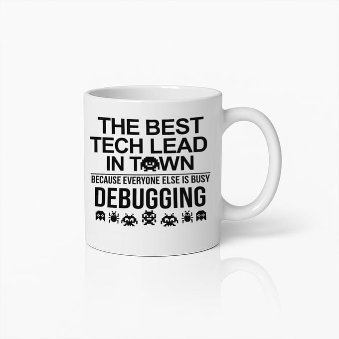 330ml De Beste Tech Lead Van De Stad Debugging Grappige Programmeur Mok