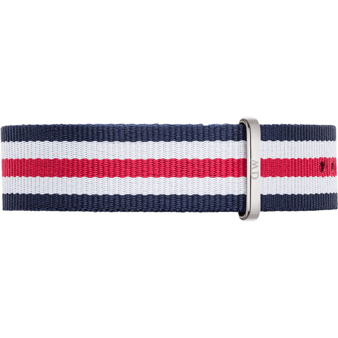 Daniel Wellington DW Strap Nato Canterbury 20mm Silver