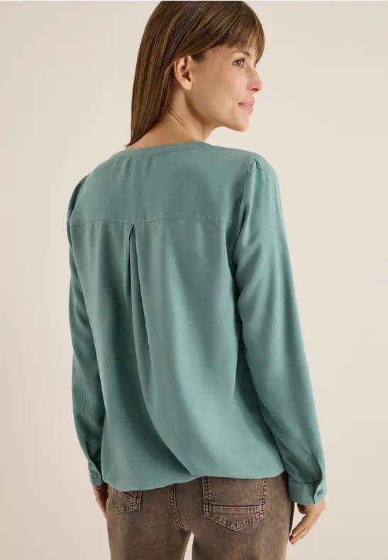 Blouse in effen kleur