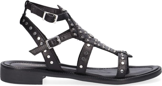 Omoda Dames Sandalen - Zwart - Maat 38