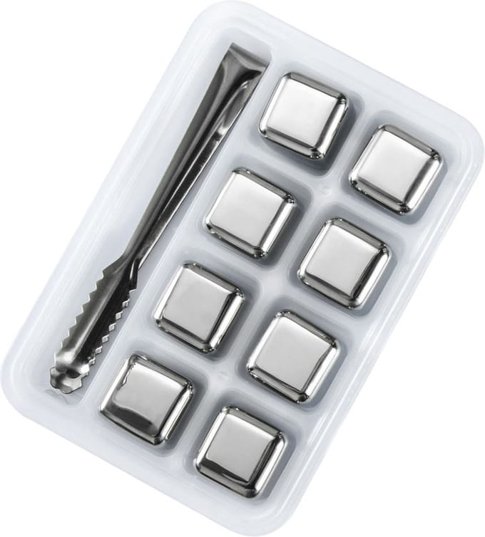 RVS Whiskey Stones Set