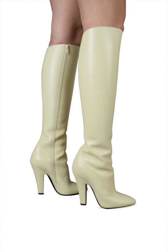 Saint Laurent laarzen 68 beige
