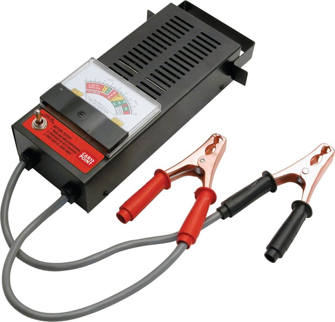 Carpoint Accutester 6-12 Volt - Zwart