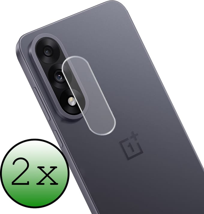Camera Lens Protector - 2 Stuks Geschikt voor OnePlus Nord 5 - Camera Screenprotector Beschermglas - Gehard Glas - Tempered Glass - Screen Protector