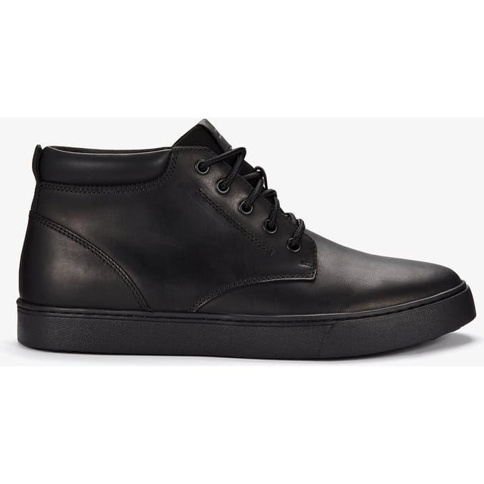 Lockton Mid Zwarte Leren Boots
