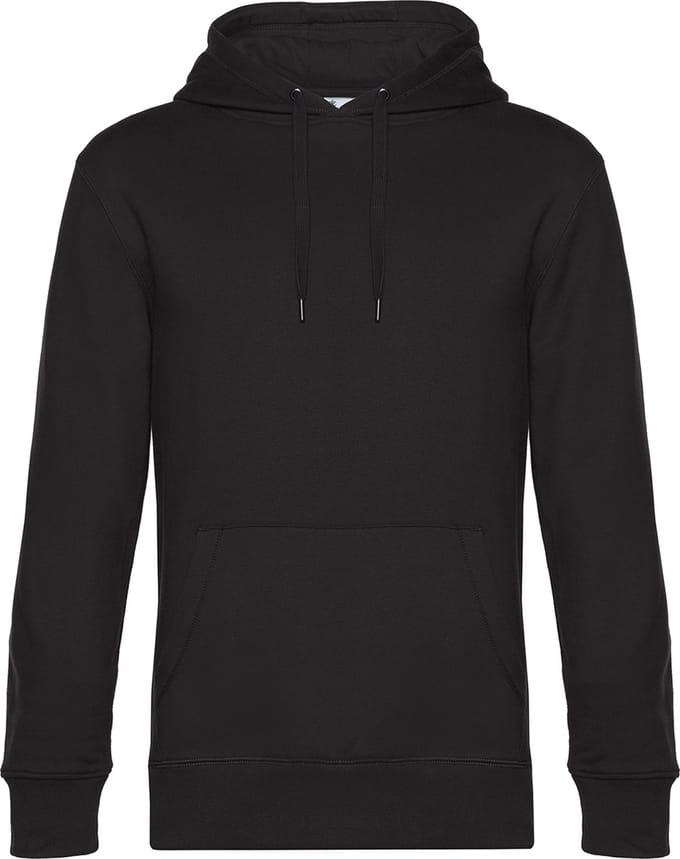 KING Hoodie B&C Collectie maat L Zwart