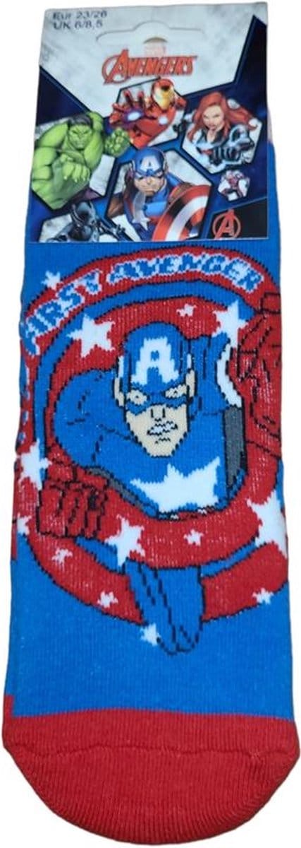 Marvel Avengers- antislip sokken Marvel Avengers - maat 23/26